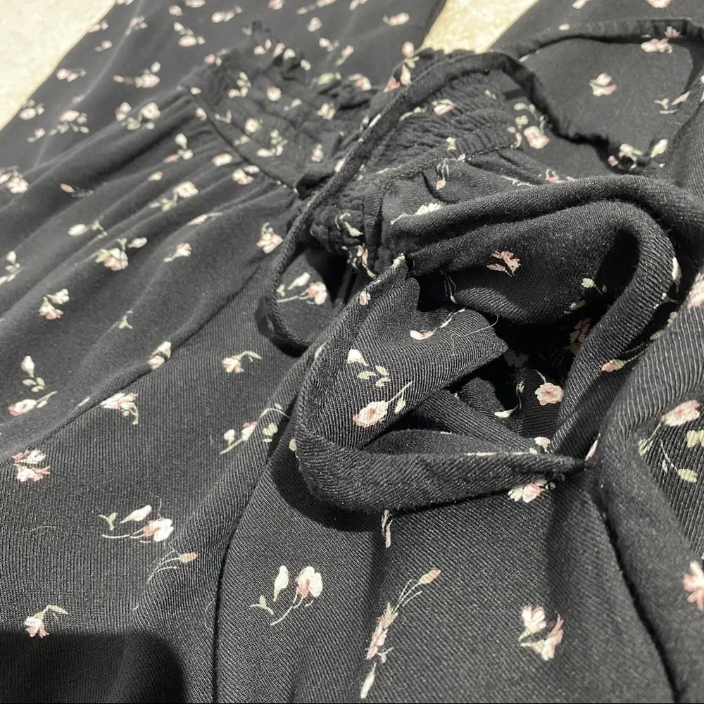 Hollister Whistles Flora Crop Wide Leg Pants Small